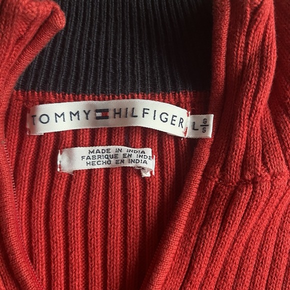 Tommy Hilfiger Vintage Y2K Original Sweatshirt Long Sleeve Size Large - Picture 2 of 9